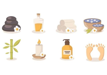 Free Spa Beauty and Health Vector - vector #384831 gratis